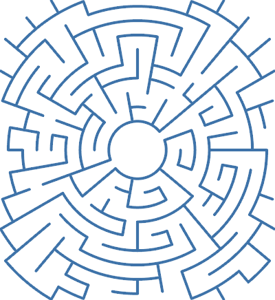 Find the right way out of the maze.