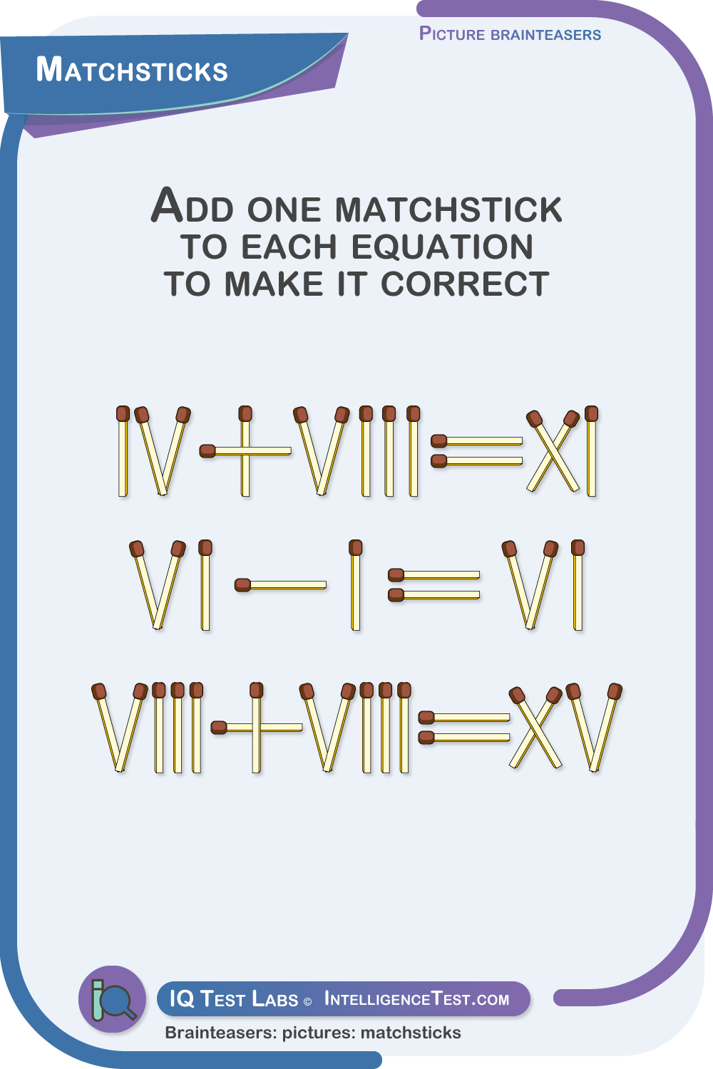 shortest route picture brain teaser