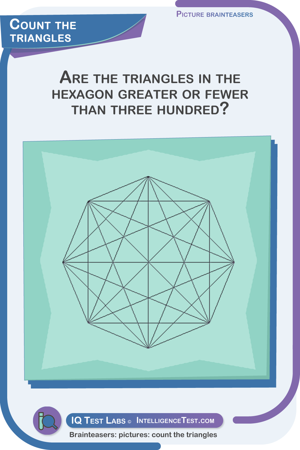 count the triangles