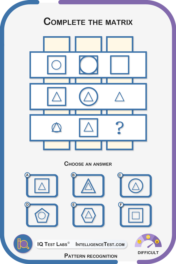 Basic shapes - which figure belongs in the bottom right box?