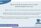 Good sleep & good mood lead to good working memory with age
